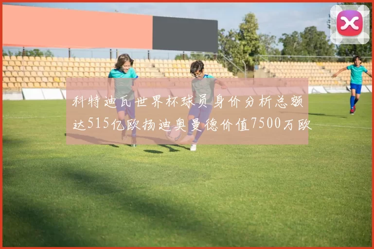 科特迪瓦世界杯球员身价分析总额达515亿欧扬迪奥曼德价值7500万欧